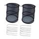 thumbnail image 5 of Cubiertas protectoras plegables de malla reutilizables para plantas, ideales para árboles frutales pequeños, jardines y macizos de flores elevados. 2 piezas, 5 of 8