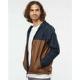 thumbnail image 2 of Independent Trading Co. Men's Light Weight Windbreaker Zip Jacket, 2 of 5