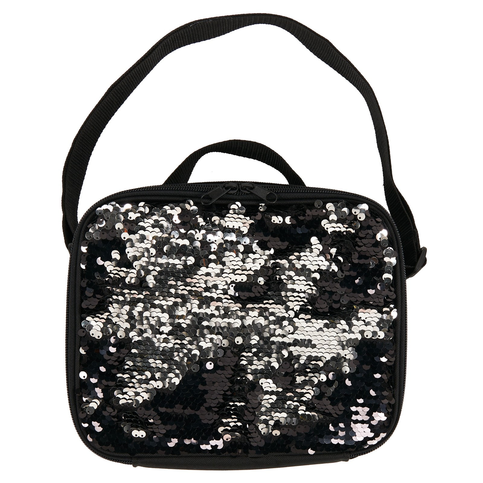 frozen sequin lunch bag