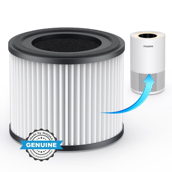 2 Pack TENKER Air Purifier Filter ，True HEPA Air Purifier Filter Replacement Compatible with TENKER AP-6980 Air Purifier