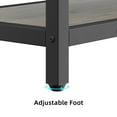 thumbnail image 3 of EDTara Industrial Coat Rack Shoe Bench 72" Hall Tree Shoe Rack for Entryway Large Storage Shelf and Removable Hooks Metal Frame, 3 of 9