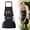 Black, variant on Adjustable Cooking Apron with Front Pockets, Waterproof Oil Resistant Kitchen Apron with Wipeable Hand Cloths, Cute Utensil Print Chef Apron for Baking Grilling BBQ Housewarming Gift