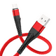 thumbnail image 5 of Cable de datos tejido adecuado para Apple Android TypeC línea de carga de teléfono móvil 2.4A línea de carga rápida, 5 of 5