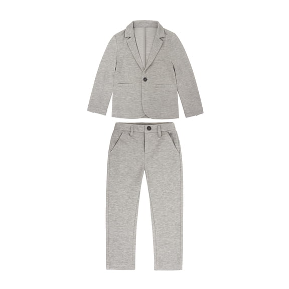 ANDE Boys’ Knit Blazer and Pants Set, 2-Piece, Sizes 4-18 & Husky