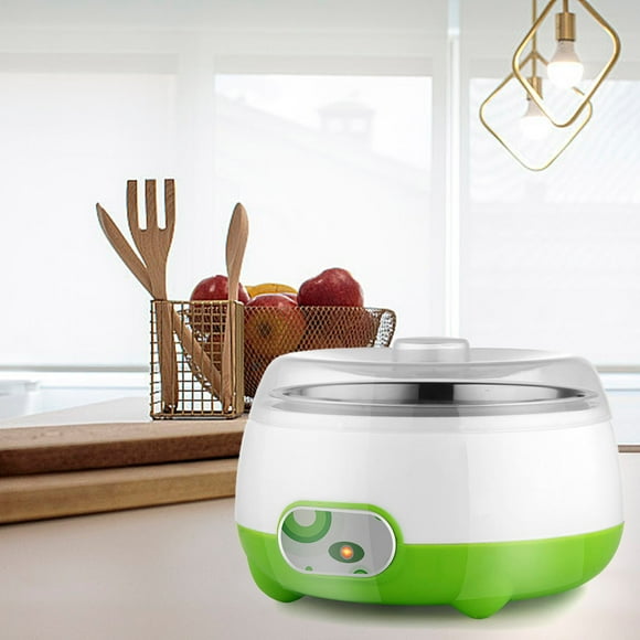 Hbdhejl El Ectric Yogurt Maker 1L Yogurt Maker Machine Auto Constant Temperature W/Stainless Steel Inner Pot Homemade Diy Yogurt Maker For Home Organic Yogurt Fruit Wine Maker