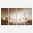 thumbnail image 2 of Design Art - White Lion Family, 2 of 3