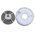 thumbnail image 3 of DYNWAVECA 2xPatio Market Umbrella Base Summer Beach Parasol Stand Weight Base 17inch, 3 of 10