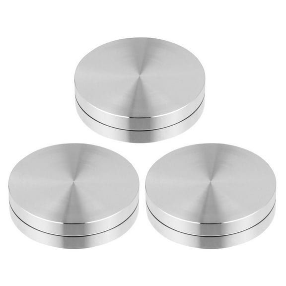 WHAMVOX 3Pcs Table Turntable Bearing 360 Degree Rotation For Display
