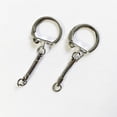 thumbnail image 4 of Yinanstore 20 Pieces Metal Chains Rings 3.8cm Basicchains Split Rings Findings Accessories - , 60mm, 4 of 8