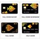 thumbnail image 4 of estilos de pegatinas para tarjetas de crédito, diseño de espada negra, para tarjetas de débito, sin burbujas, delgadas, personalizadas, de PVC, resistentes al agua, para tarjetas de transporte, 7,3 x, 4 of 6
