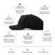 thumbnail image 2 of Gorra de béisbol melin Odysea Stacked Hydro Waterresistant negra, 2 of 8