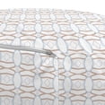 thumbnail image 3 of Geometric Pouf Cover with Zipper, Abstract Illustration of Ornamental Small Rhombuses and Asymmetric Octagons, Soft Decorative Fabric Unstuffed Case, 30" W X 17.3" L, Multicolor, by Ambesonne, 3 of 5