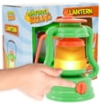 thumbnail image 3 of Nature Bound: Lantern - 6" Green & Orange Toy Camping Accessory, Handheld Night Light, Wild-Life Nature Sounds, In-Outdoor Exploration Play, Kids 3+, 3 of 9