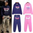 thumbnail image 2 of Suéter con capucha para pareja Sp5der hip hop Young Thug del mismo estilo con letras de espuma 555555, 2 of 5