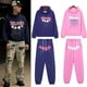 thumbnail image 2 of Sudadera con capucha rosa con la misma letra de espuma del cantante de hip-hop Sp5der Young Thug 5555556013 rojo, 2 of 5
