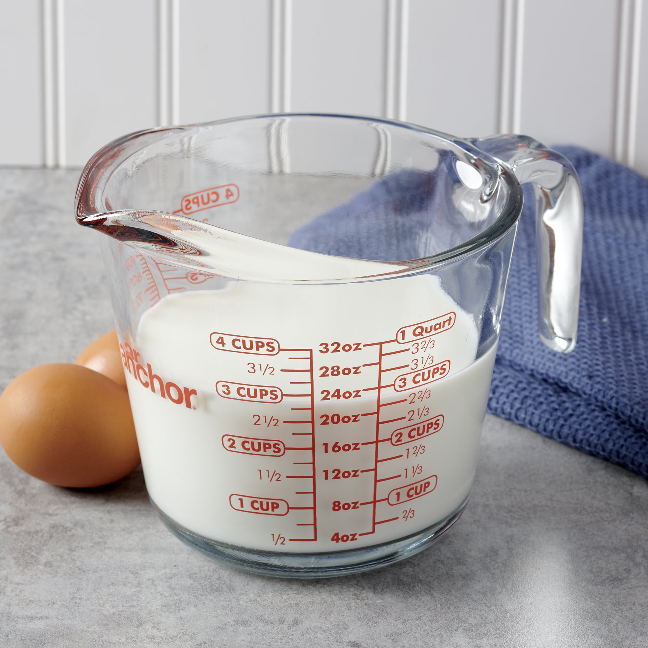 Anchor Hocking Glass Measuring Cup, 4 Cup 