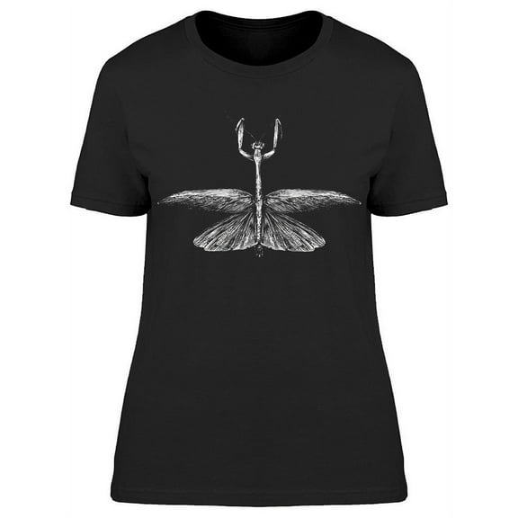 Mantis Sketch T-Shirt Women -Image by Shutterstock, Female x-Large