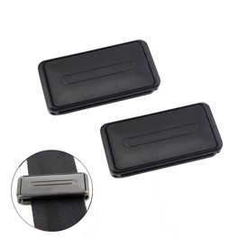 Lot 4 Coussinets Ceinture Sécurité Voiture – Protection Épaules Et Cou Enfant & Adulte – Velours Noir