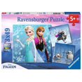 thumbnail image 1 of Ravensburger Aventures au Pays des Neiges Puzzle de 3x49pc, 1 of 4