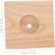 thumbnail image 2 of 2pcs Wooden lamp Holder, LED Desk Lamps Table Lamp Base, Lighted Display lamp Base, Crystal Decor Lamp Accessories, 2 of 5