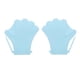 thumbnail image 3 of Guantes de natación palmeados, guantes acuáticos, aletas de mano para buceo, aeróbic acuático, guantes de natación de silicona, ajustables para esnórq Cielo azul, 3 of 9