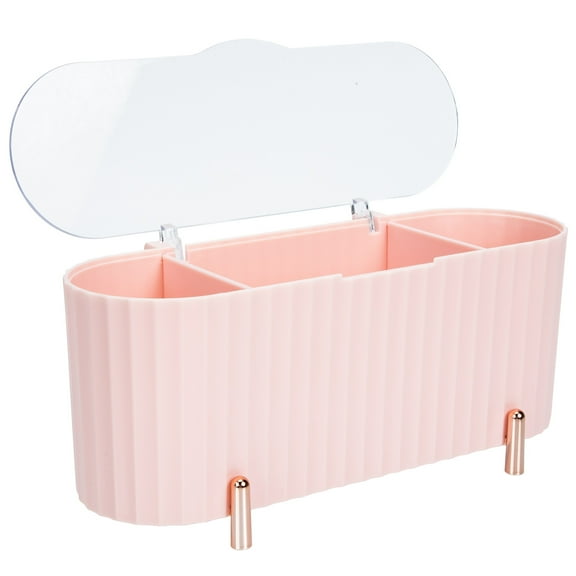 DINHEAROM Convenient Makeup Cotton Box Pink 1Pack 9.5x3.6in