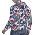 thumbnail image 3 of Hoodies for Men - cool rock Skull Long Sleeve Comfrt Men'S Fashion Hoodies & Sweatshirts, Sweatshirts for Men Hoodies Pullover Clothing Clothes with Pouch, 3 of 7