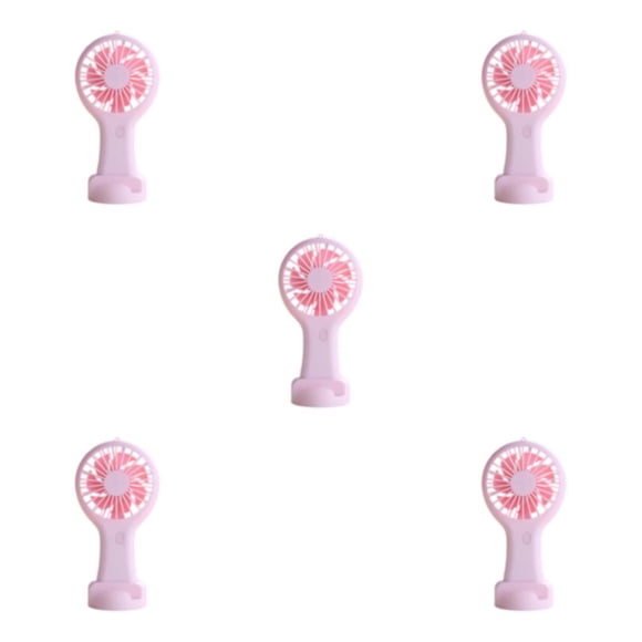Toystoory Ventilador ligero y portátil Regalo de verano para la oficina o el hogar Práctico rosa Type2 NO2