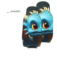 thumbnail image 6 of Sikiie Adorable Blue Baby Dragon Car Seat Protector 2 Pack Car Seat Cushion Mat, Car Seat Covers for SUV, Truck, Van, 6 of 7