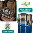 thumbnail image 4 of PetAmi Premium Airline Approved Soft Sided Pet Carrier, 4 of 8