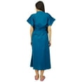 thumbnail image 4 of Bimba Nursing Mothers Cotton Kaftan Night Wear, Hospital Delivery Caftan Gown, 4 of 7