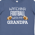 thumbnail image 4 of Inktastic Watching Football with My Grandpa Boys or Girls Baby T-Shirt, 4 of 5