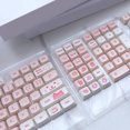 thumbnail image 3 of 133 teclas/juego de teclas PBT Teclas de teclado de personalización XDA (rosa), 3 of 4