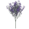 thumbnail image 2 of Artificial Shrubs Bushes, Plastic Fake Green Plants for Wedding Indoor Decor Home Garden Verandah Kitchen Office Table Centerpieces Arrangements Home Decoration Fuchsia 1 pcs, 2 of 9
