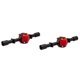 thumbnail image 1 of 2 carcasas de eje trasero de metal para D12 C14 C24 C24-1 C34 B14 B24 B16 B36 Piezas de actualización para coche RC, color negro, 1 of 3