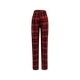 thumbnail image 5 of Ensemble de Pyjamas de Noël Famille Parent-Enfant Motif Ours Col Rond Manches Longues Hauts + Pantalons à Carreaux Tenues, 5 of 5
