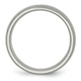 thumbnail image 4 of Auriga Fine Jewelry Stainless Steel Polished with Stone Finish 7 mm Band for Women Size 13, 4 of 7