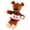 sweater-11.8in, variant on Cute Bear Plush Toy Soft Stuffed Animal Long Body Pillow Doll Home Decor Gift
