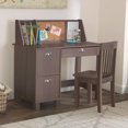 thumbnail image 3 of KidKraft Bureau avec chaise - Gris cendré, 3 of 5