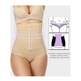 thumbnail image 2 of MISS MOLY Women Tummy Control Panties Waist Cincher Girdle High Waisted Butt Lifting Shaping Panties Slimming Shapewear Brief, 2 of 6