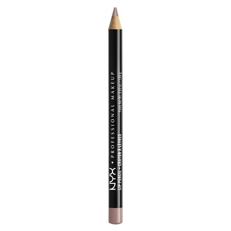 NYX Slim Lip Liner Pencil 831 Mauve, Classic, best-selling NYX lip pencil By NYX PROFESSIONAL (Best Selling Makeup Uk)