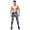 02-Blue, variant on IWRICH Men's Tight Sportswear Gym Workout Running Leggings Camo Sports Workout Pants 02- XXXL
