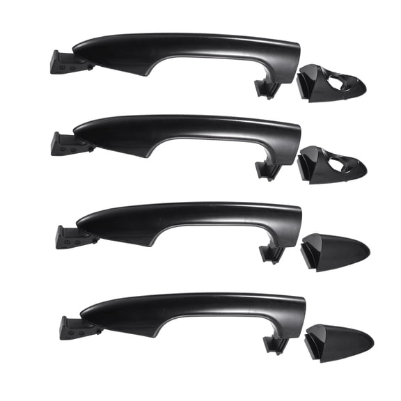 Unique Bargains No.82651-1R000/82661-1R000 Car Exterior Door Handle for Hyundai Accent 12-17 Front Rear Left Right 1 Set