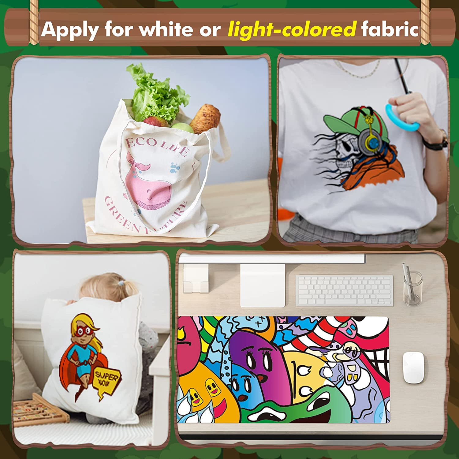 Koala Sublimation Paper and Ink Bundle Kit - 150 Sheets Koala Sublimation Paper A4  + 4X100ml Koala Sublimation Ink for All Inkjet Printers ET-2800 2803 2720 2760 etc