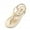 Gold, variant on LowProfile Baby Girl Shoes Summer Toddler Kids Girls Bowknot Pearl Princess Thong Sandals Shoes