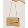 thumbnail image 2 of Straw Clutch Purses for Women Vintage Summer Straw Beach Bag Woven Purse Wicker Rattan Envelope Clutch for Wedding, 2 of 7