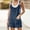 Navy, variant on ZZwxWA Women's Summer Button Up Comfy Rompers Casual Suspender Shorts Jumpsuit Strap Pants with Pockets Bib Overalls