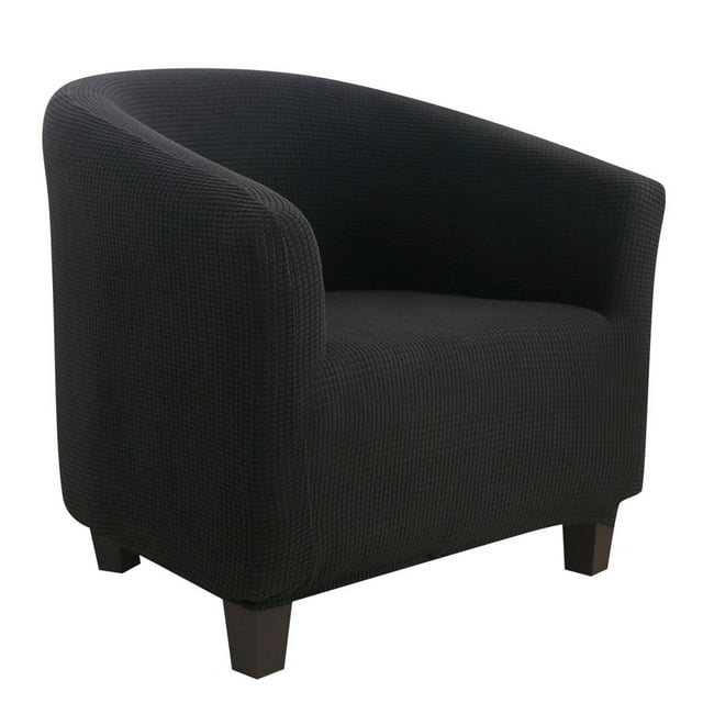 Housse de Fauteuil Jacquard 2024, Housse de Fauteuil Simple, Fauteuil d'Appoint, Housse de Canapé Tonneau, Housse de Canapé Extensible en Spandex Élastique Uni