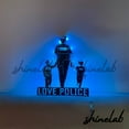 thumbnail image 2 of Shinelab Policeman With Children Metal Sign LED Wall Art, Custom Police Officer Sign Gifts 12433, 2 of 3