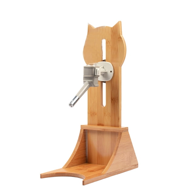 Creative Pet Dog Hanging Solid Wood Drinking Fountain Dog Water